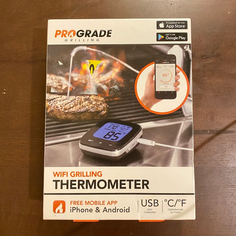 ❌SOLD❌Prograde Grilling WiFi Thermometer - Picture 2 of 4